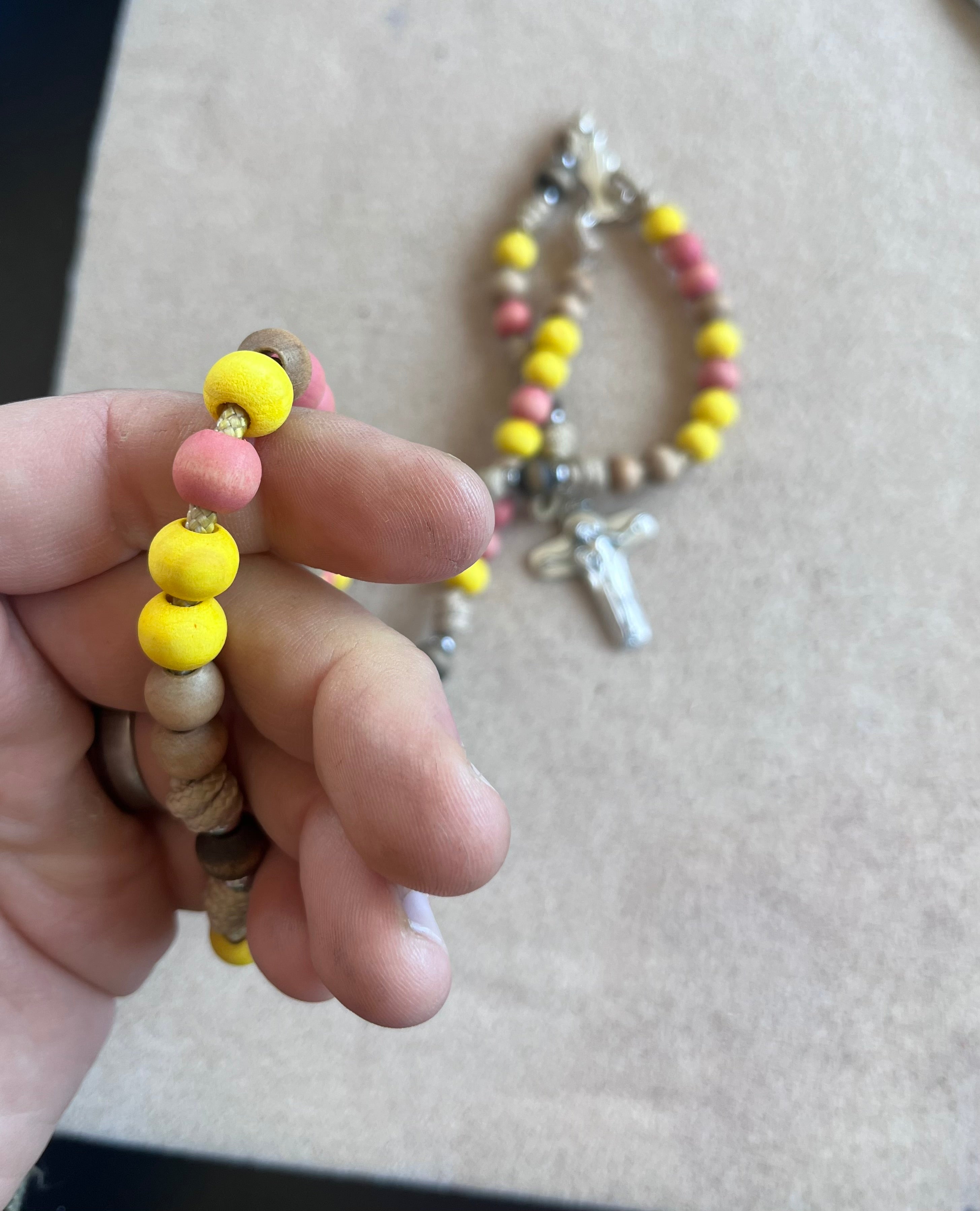 The Lucky One Rosary (St. Josephine Bakhita)
