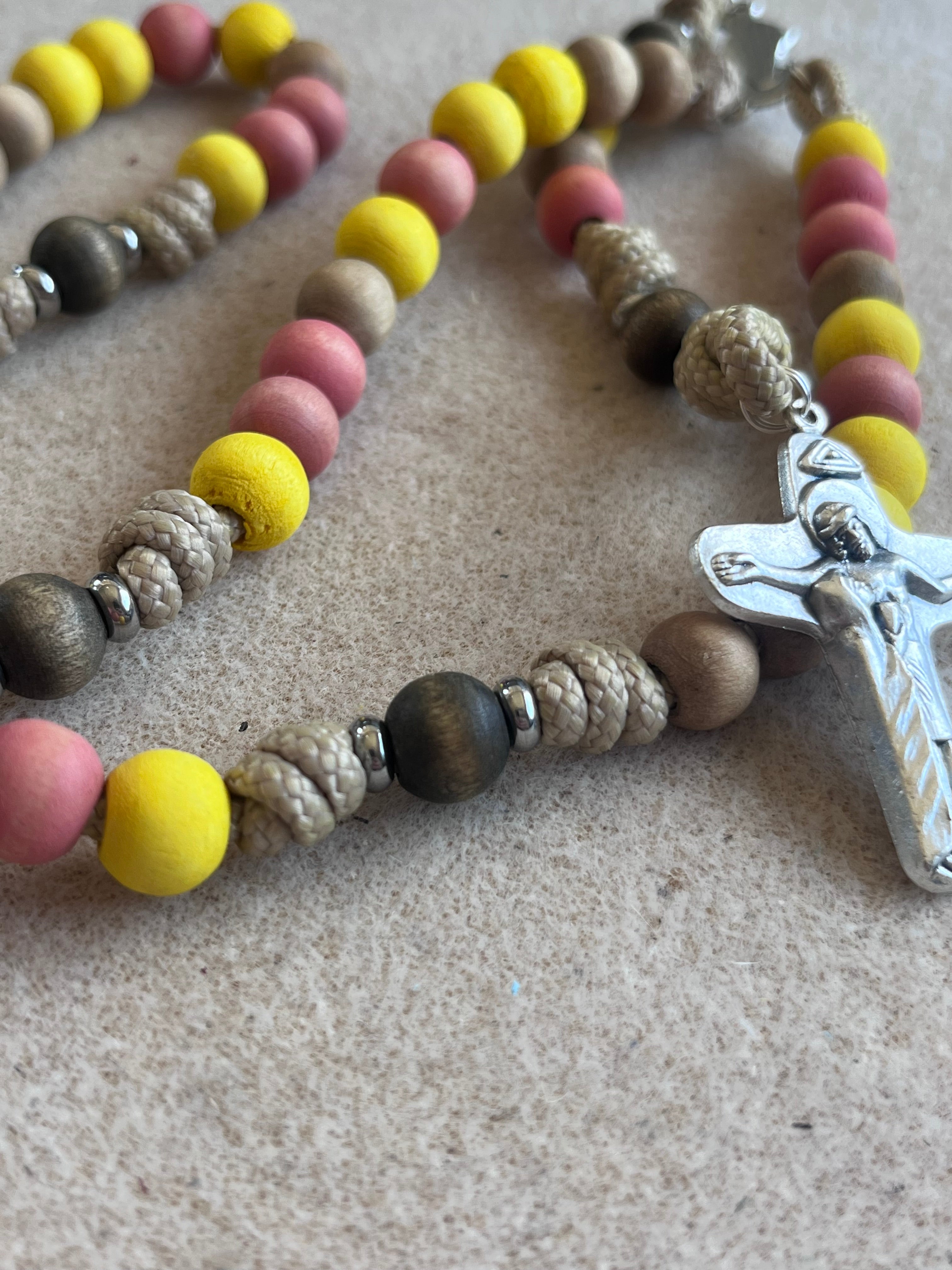 The Lucky One Rosary (St. Josephine Bakhita)
